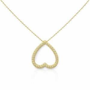 Radiant Gold Heart Necklace